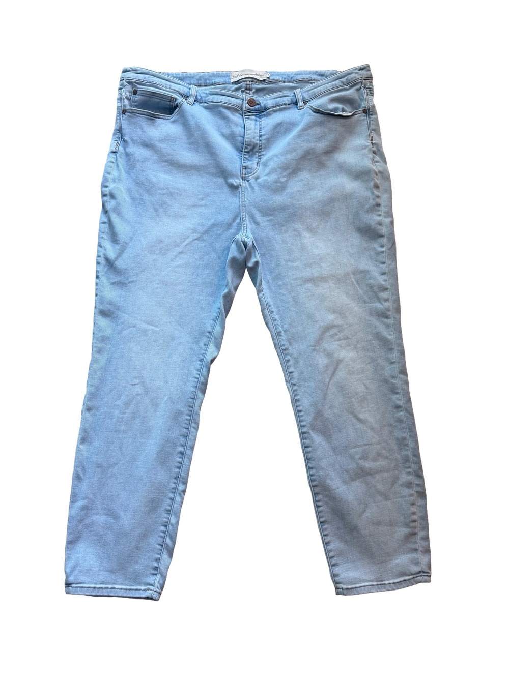 Soft Surroundings Light Blue Straight Leg Women’s Jeans- Size 20W